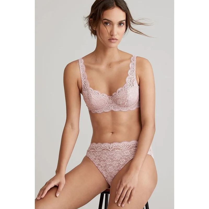 Culottes élégantes dentelle confort invisible Amourette 300 Magic Wire Tai02