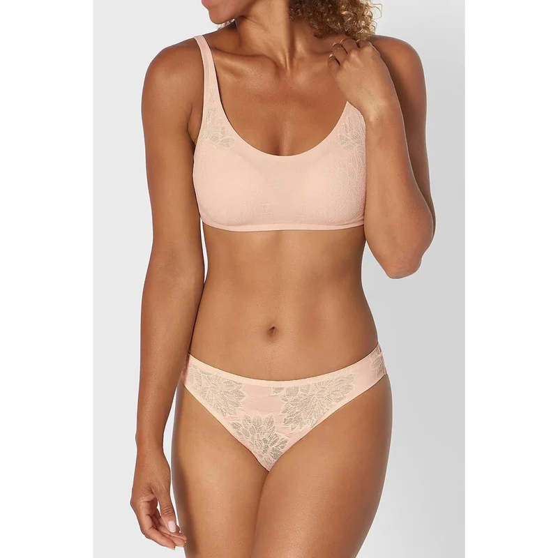 Culottes dentelle extensible florales invisibles sans couture féminines confortables