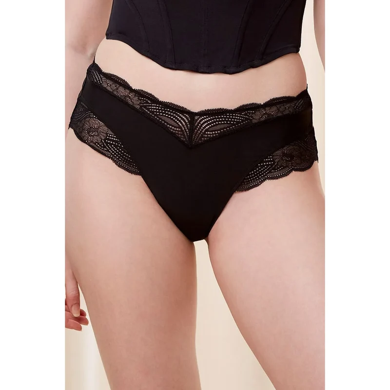 Culottes dentelle microfibre recyclée confort ajustement parfait invisible Triumph