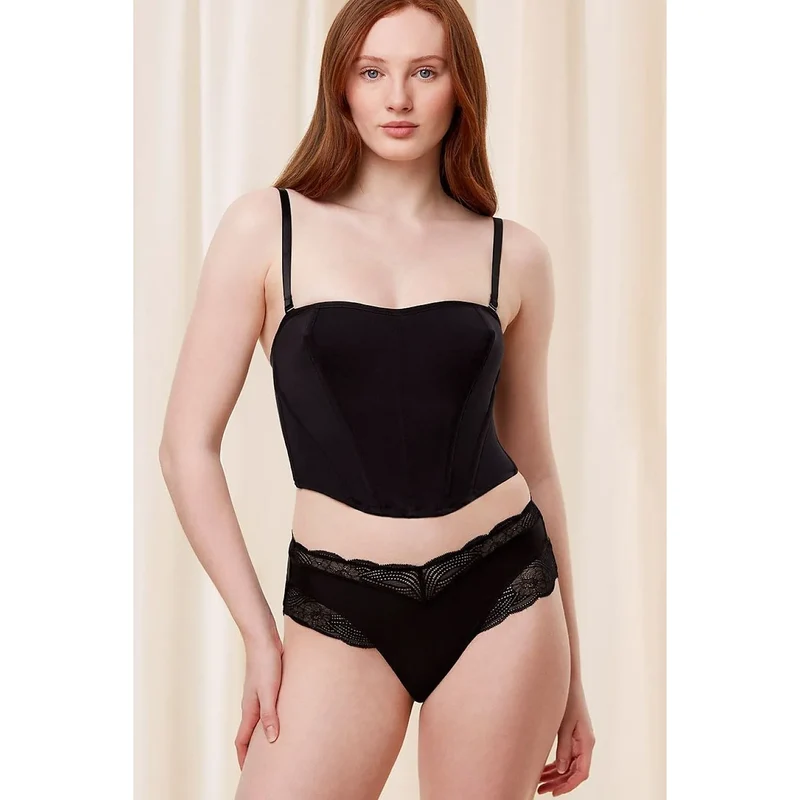 Culottes dentelle microfibre recyclée confort ajustement parfait invisible Triumph