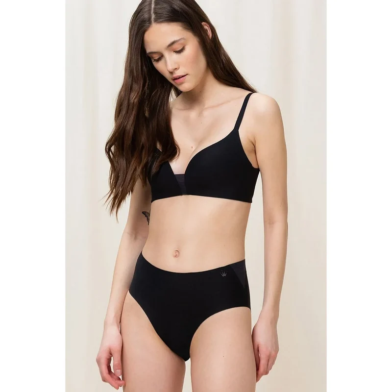 Culotte femme confort sans couture dentelle élastique recyclée Triumph
