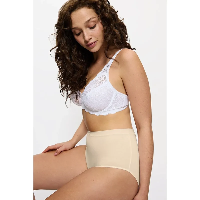 Culottes taille haute modal doux respirant invisibles sous vêtements ajustés