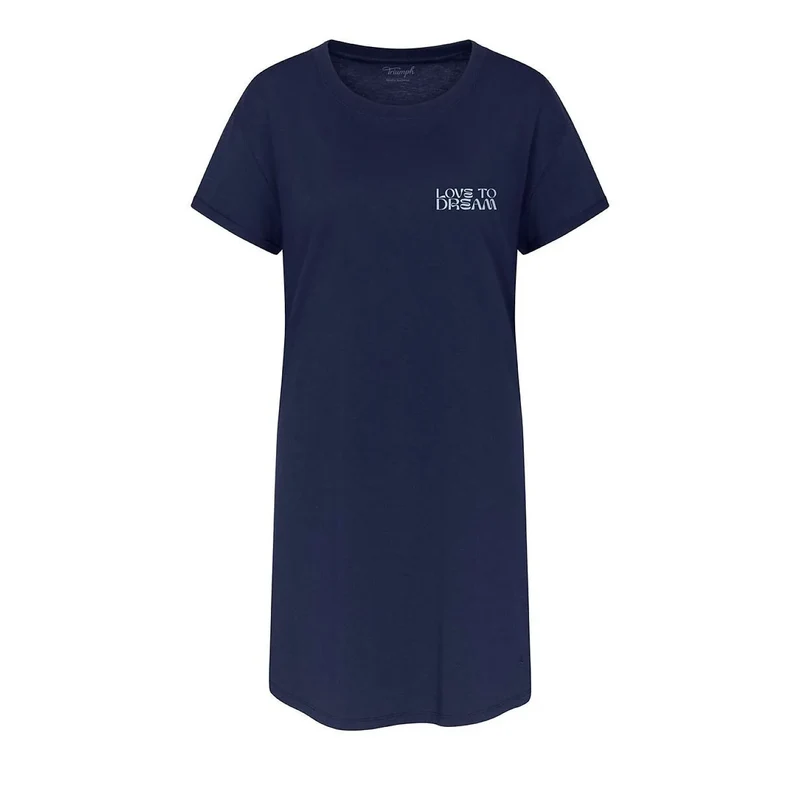 Chemise de nuit femme manches courtes coton confort élégant NIGHTDRESSES 10221117-6047
