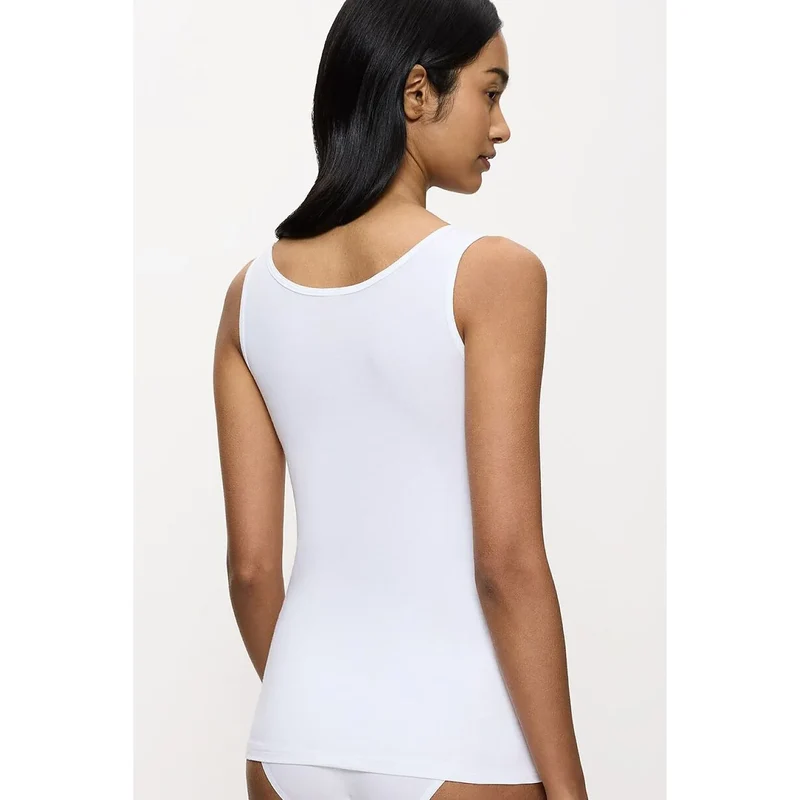 T-shirt coton doux dentelle féminine ajusté respirant Feel Of Cotton