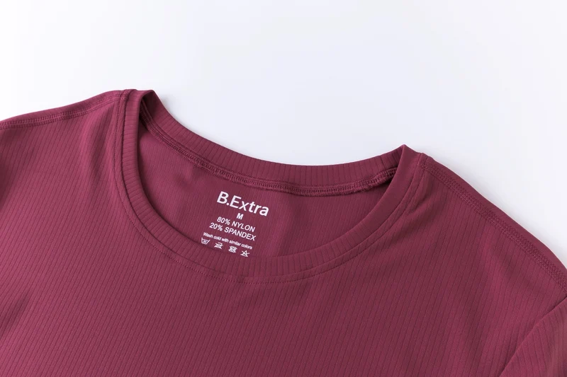 Cropped Fit Tee - Cherry Red