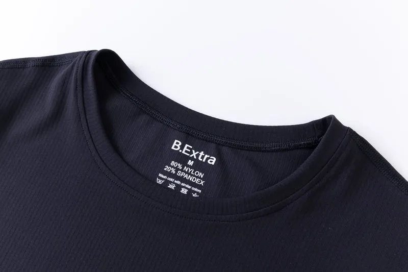 Cropped Fit Tee - Black