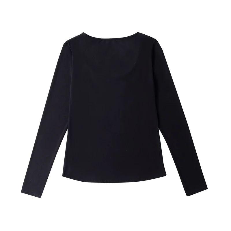 Scoop Neck Top - Black Funxtion X