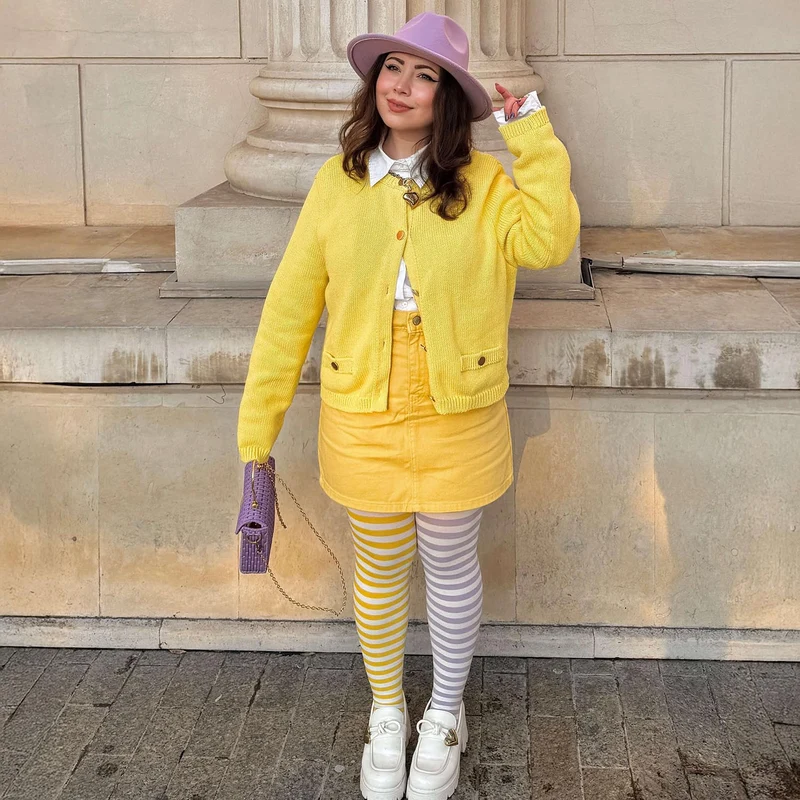 Duo Tights - Mellow Yellow