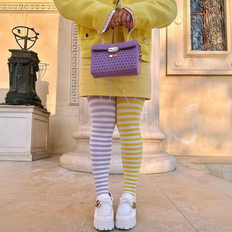 Duo Tights - Mellow Yellow