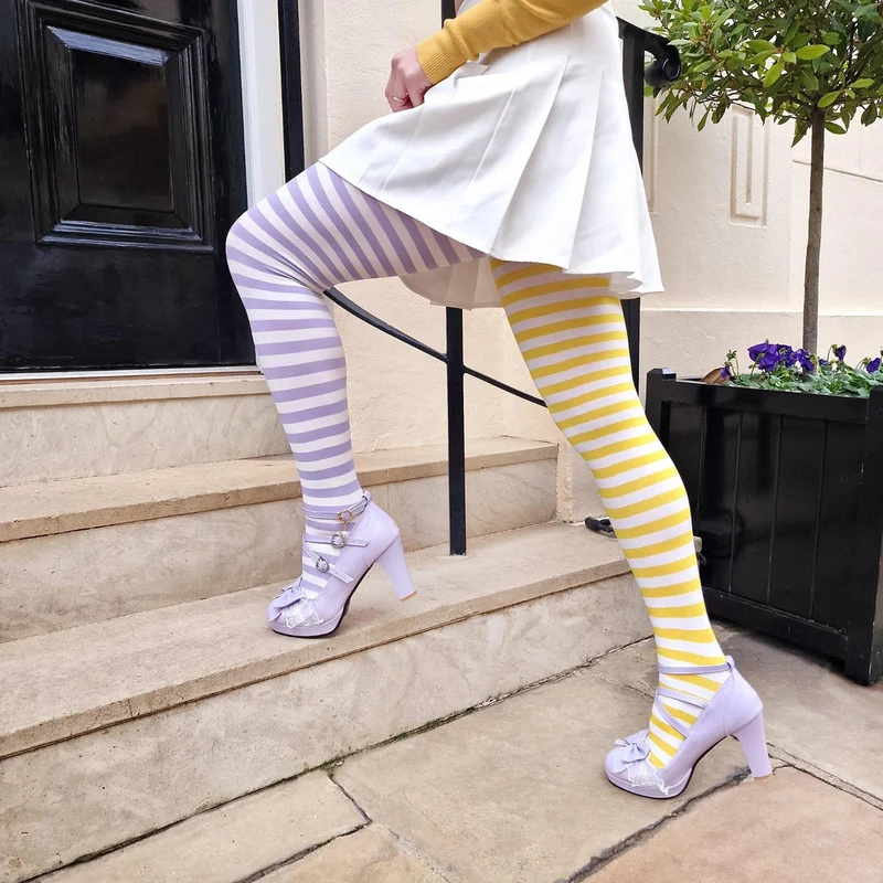 Duo Tights - Mellow Yellow