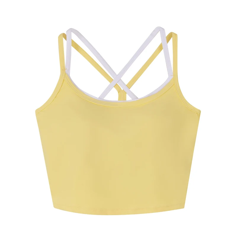 Leslie Top - Yellow/White