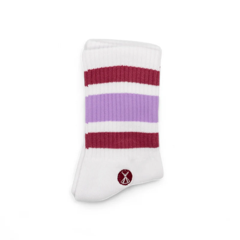 Classic Socks - Classic Striped Cherry