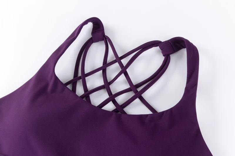 Valerie Sports Bra - Purple Disco