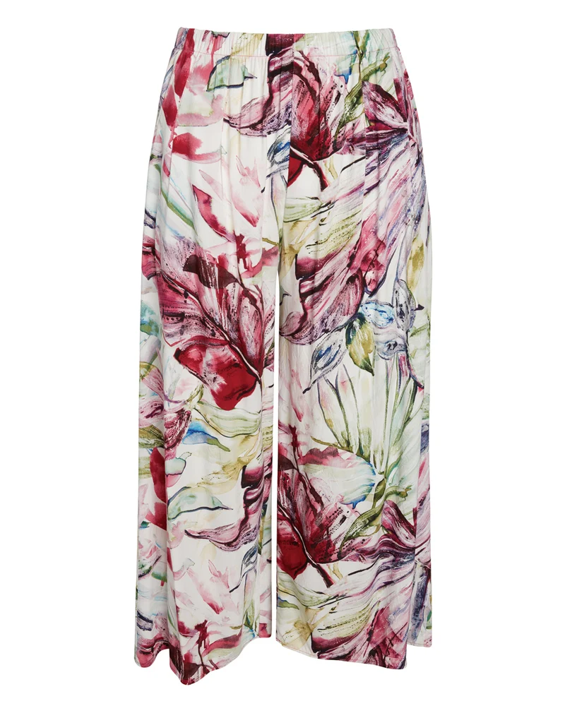 Pantalon large court - Wind Palm