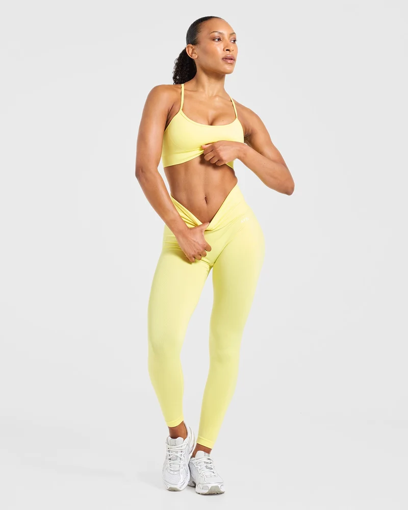 Empower Seamless Leggings - Lemon
