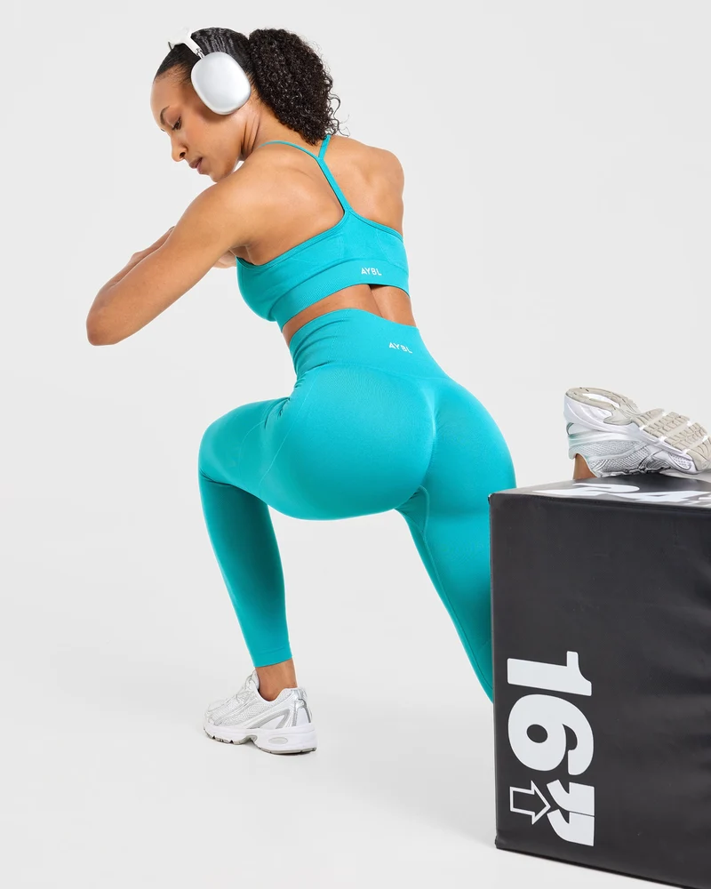 Empower Seamless Leggings - Deep Teal