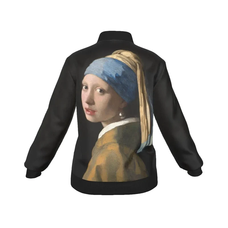 Girl with a Pearl Earring Johannes Vermeer Women's Jacket