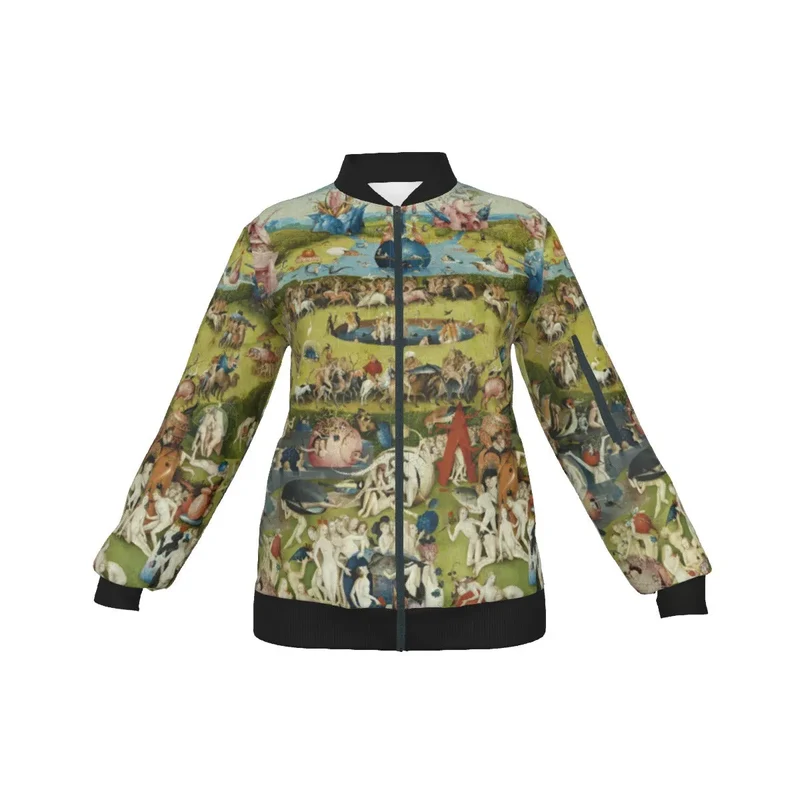 The Garden of Earthly Delights by Hieronymus Bosch Women's Jacket