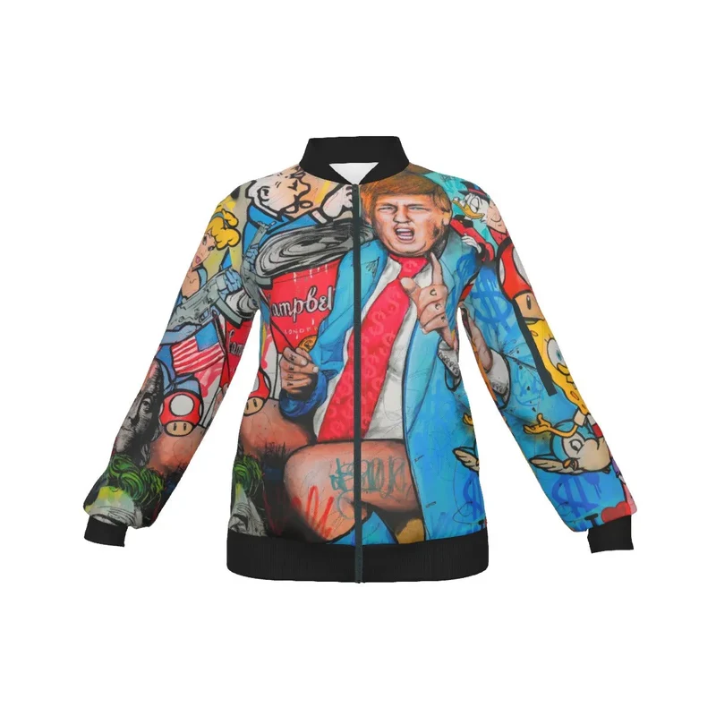 The Most Iconic Pop Art Surrealism Women's Jacket