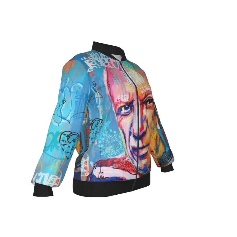 Pablo Piccaso Famous Pop Art Surrealism Women's Bomber Jacket