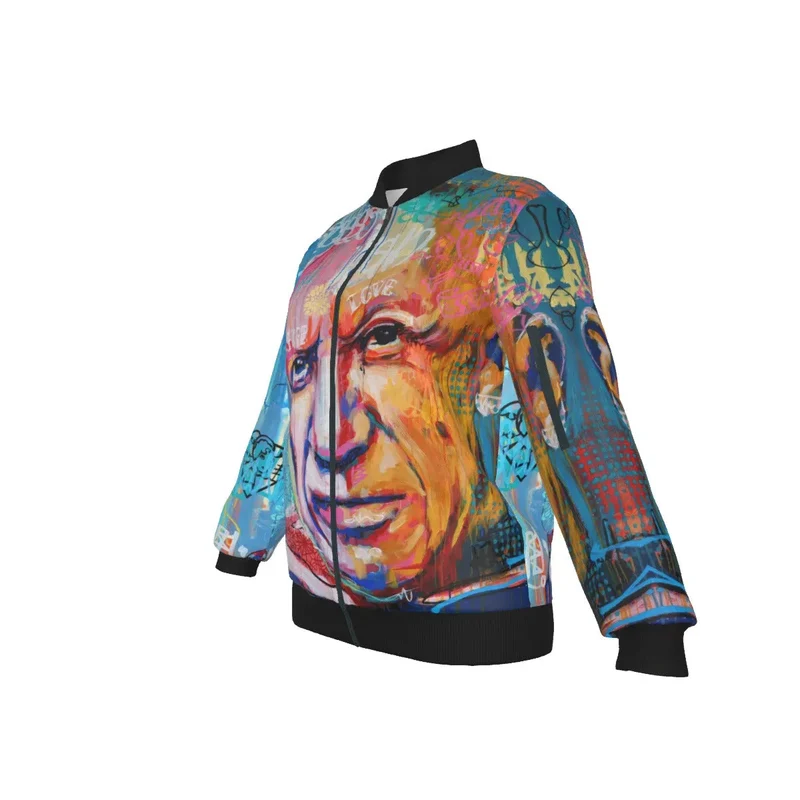 Pablo Piccaso Famous Pop Art Surrealism Women's Bomber Jacket