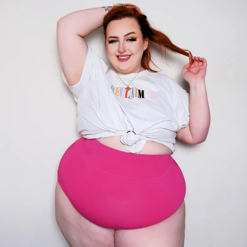 Organic Cotton Super High Waist Knickers - Barbara
