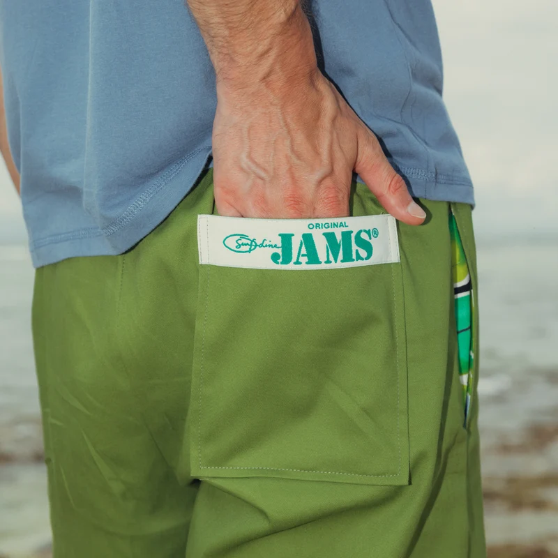 Super Jams solides pour hommes - Herbe