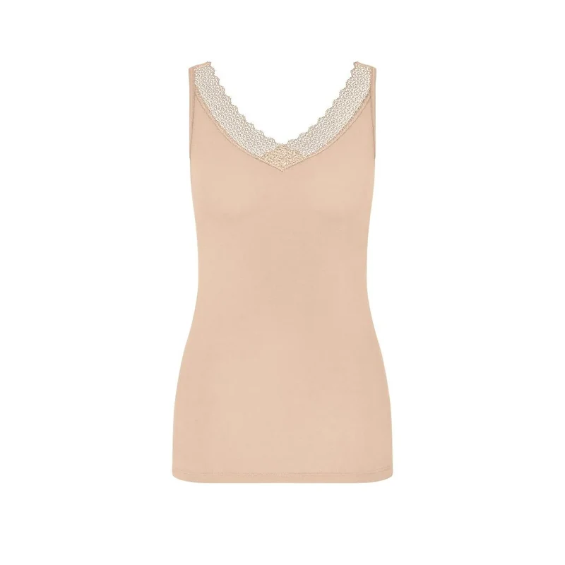 Débardeur femme TENCEL Modal dentelle recyclée confort élégant