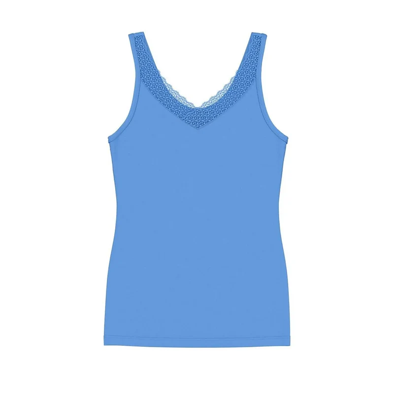 Débardeur femme TENCEL Modal dentelle recyclée confort élégant écologique