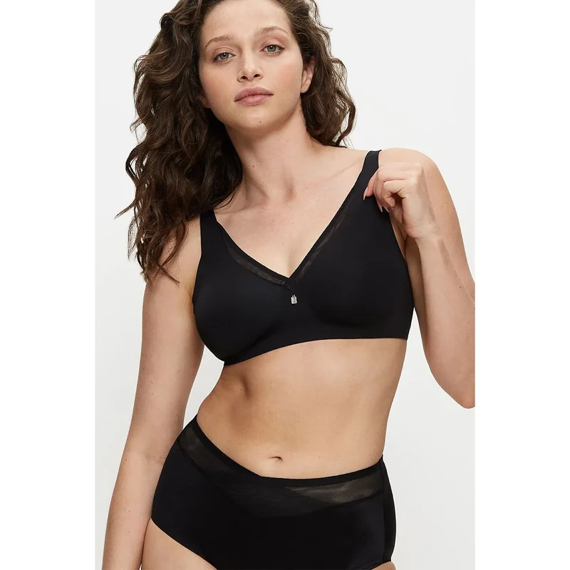 Soutien-gorge minimiseur beige clair True Shape Sensation sans armatures confort maximal