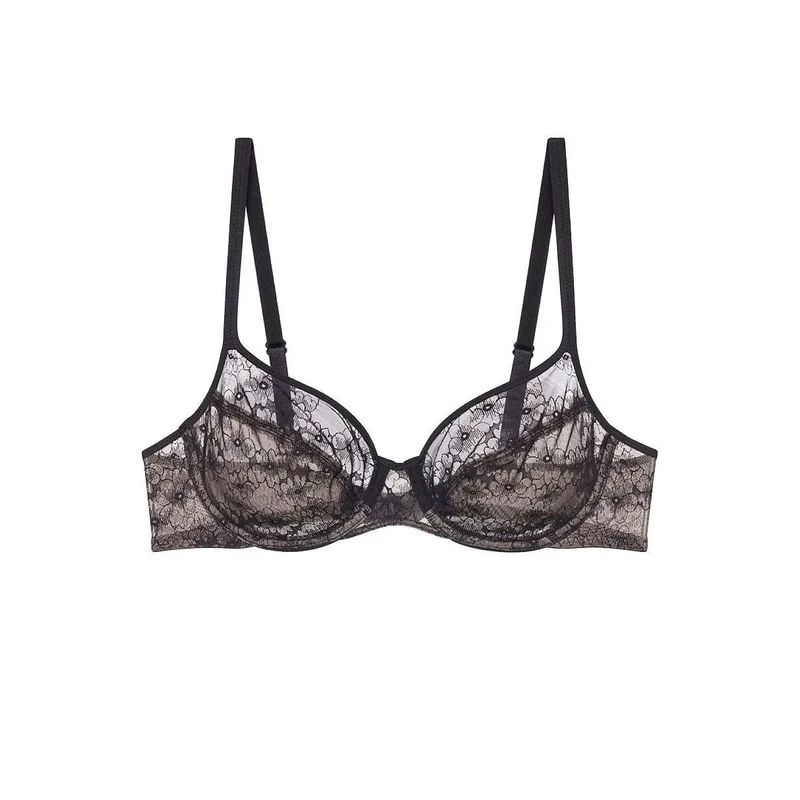 Soutien-gorge dentelle souple luxe confort ajustement parfait féminin Triumph