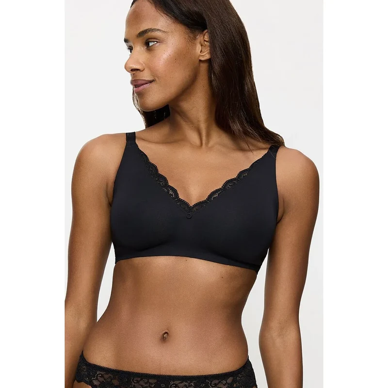 Soutien-gorge minimiseur dentelle LYCRA confort maintien naturel discret élégant
