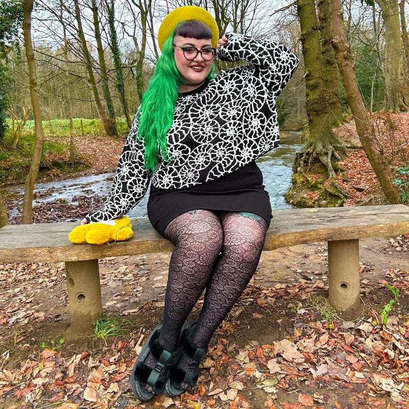 Ammonite Fossil Crop Jumper