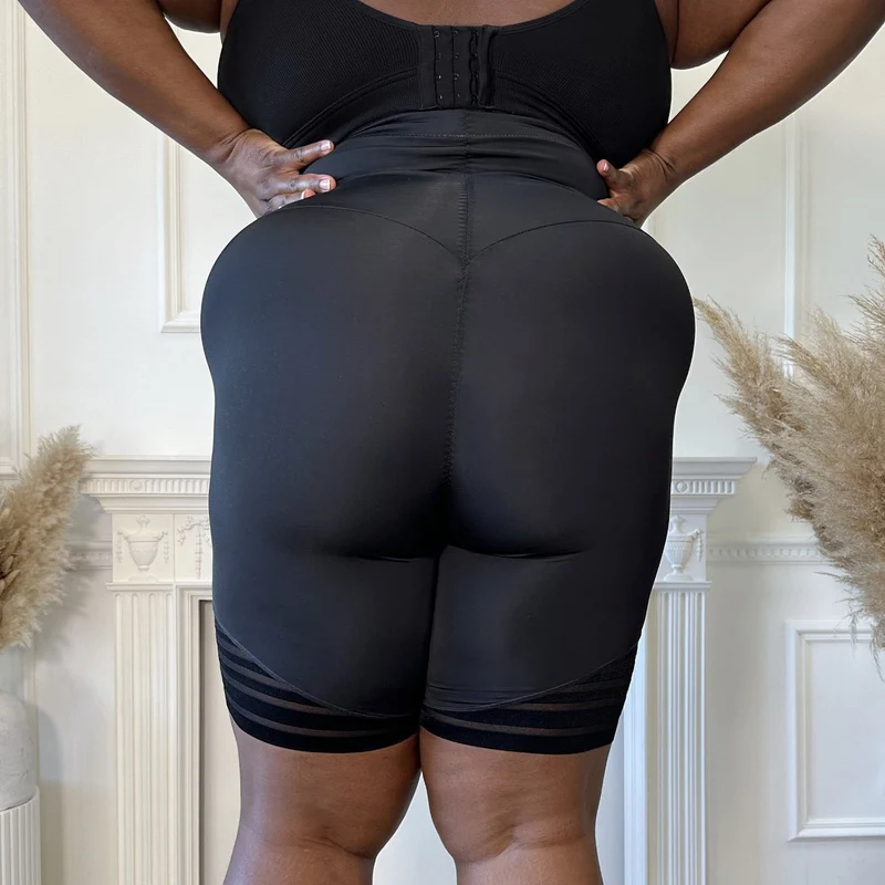 Smoothwear Super High Waist Shorts - Black