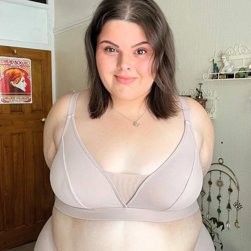 Everyday Ribbed Bra - Milk Bottle