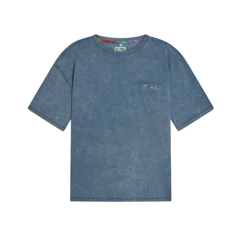 T-shirt Jams World délavé à la pierre pour homme
