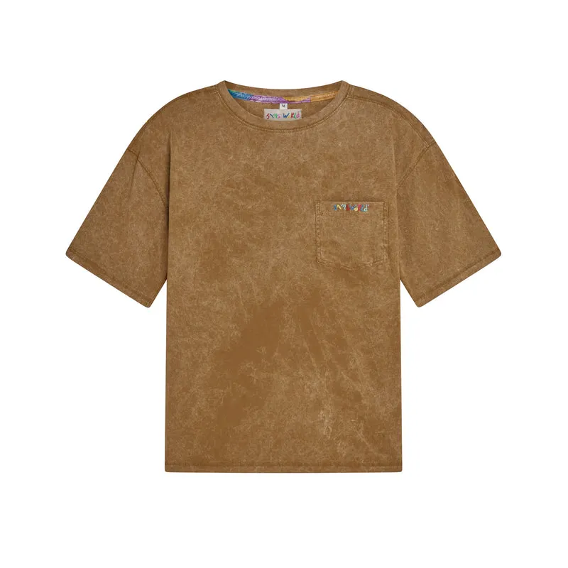 T-shirt Jams World délavé à la pierre pour homme