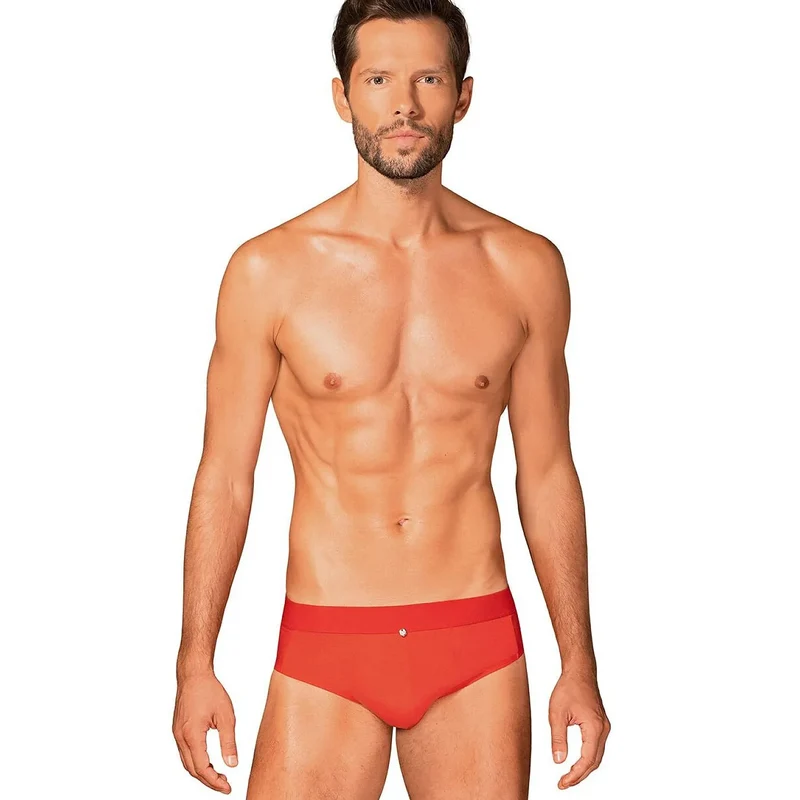 Boxer rouge homme Boldero coupe classique moderne tissu élastique confortable