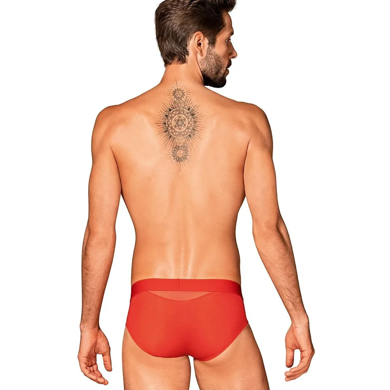 Boxer rouge homme Boldero coupe classique moderne tissu élastique confortable