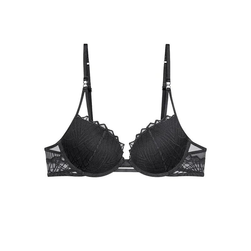 Soutien-gorge push-up dentelle résille recyclée Triumph That Night In Vegas
