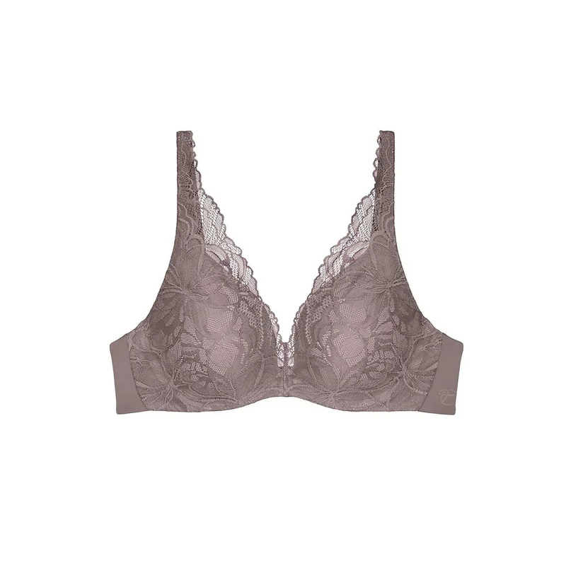 Soutien-gorge push-up dentelle microfibre confort invisible Triumph 90D