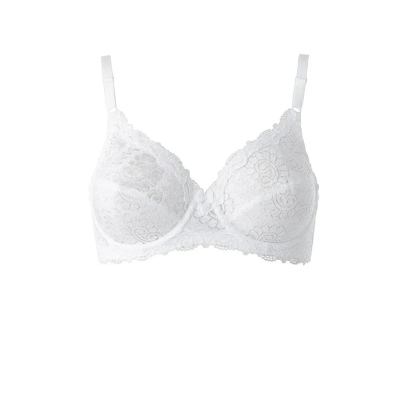 Soutien-gorge souple dentelle florale armatures ajustable confort féminin Triumph