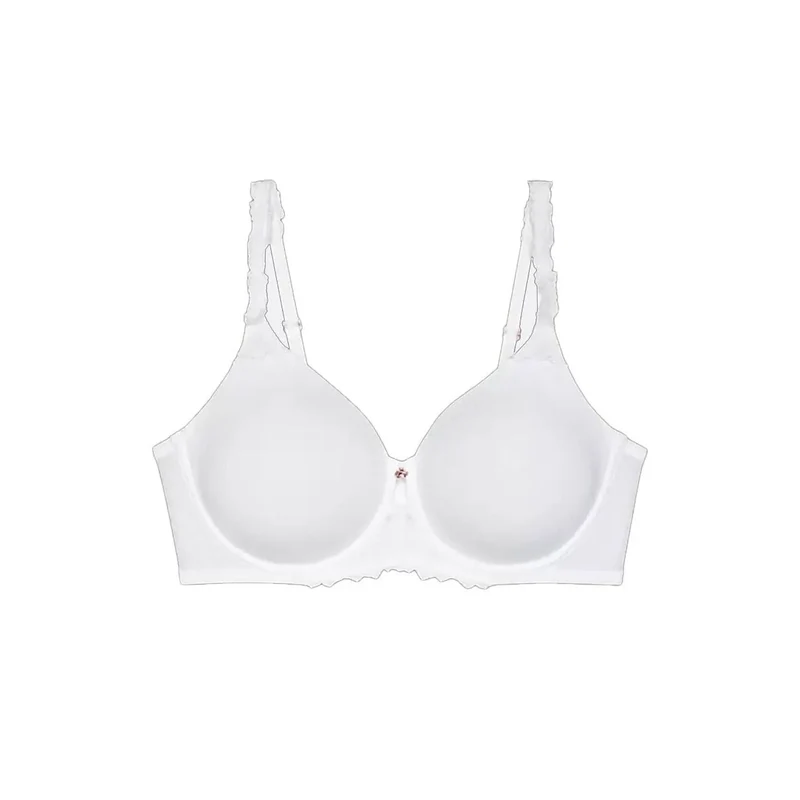 Soutien-gorge minimiseur élégance Wild Azalea Florale confort armatures jacquard satin broderie