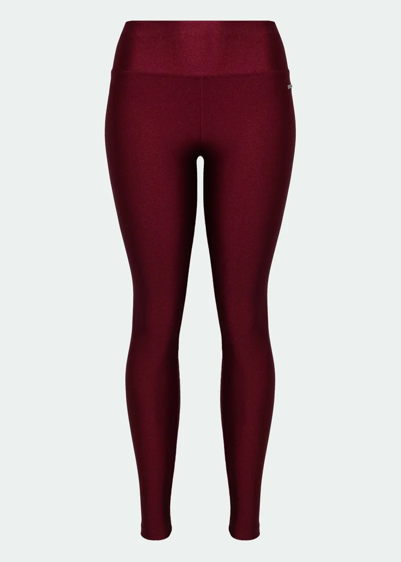 Calça Legging Mulher Básica Brilho