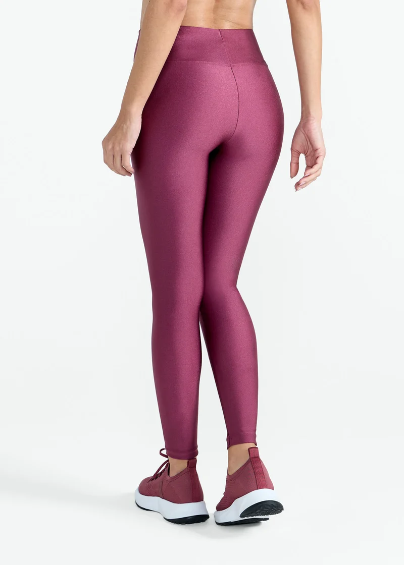 Calça Legging Mulher Básica Brilho
