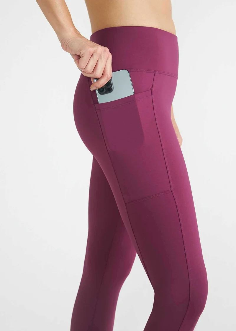 Calça Legging Mulher Bolsos