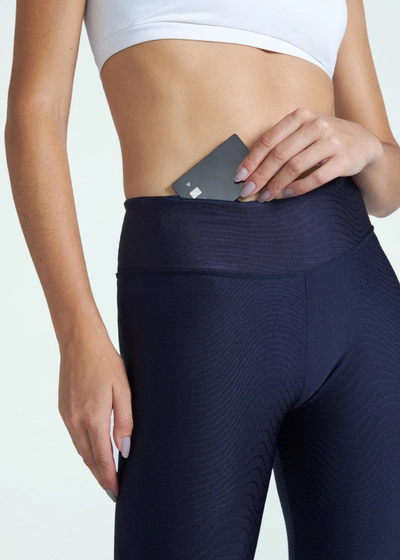 Calça Legging Mulher Jacquard