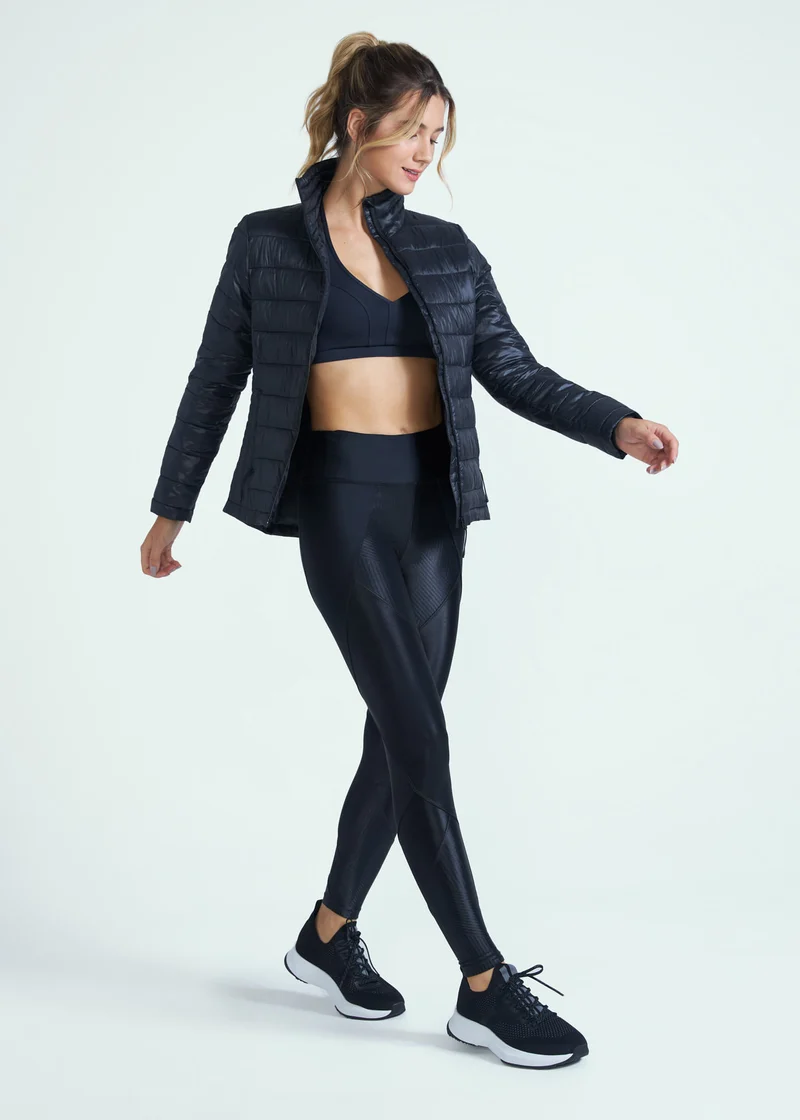 Calça Legging Mulher Recortes
