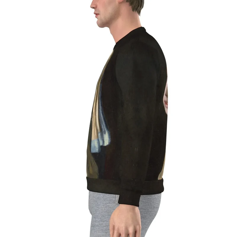 Girl with a Pearl Earring Johannes Vermeer Sweatshirt