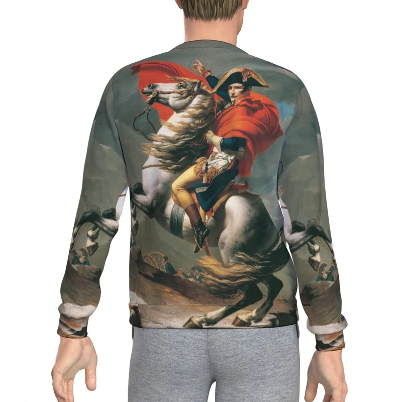 Napoleon Crossing the Alps Sweatshirt